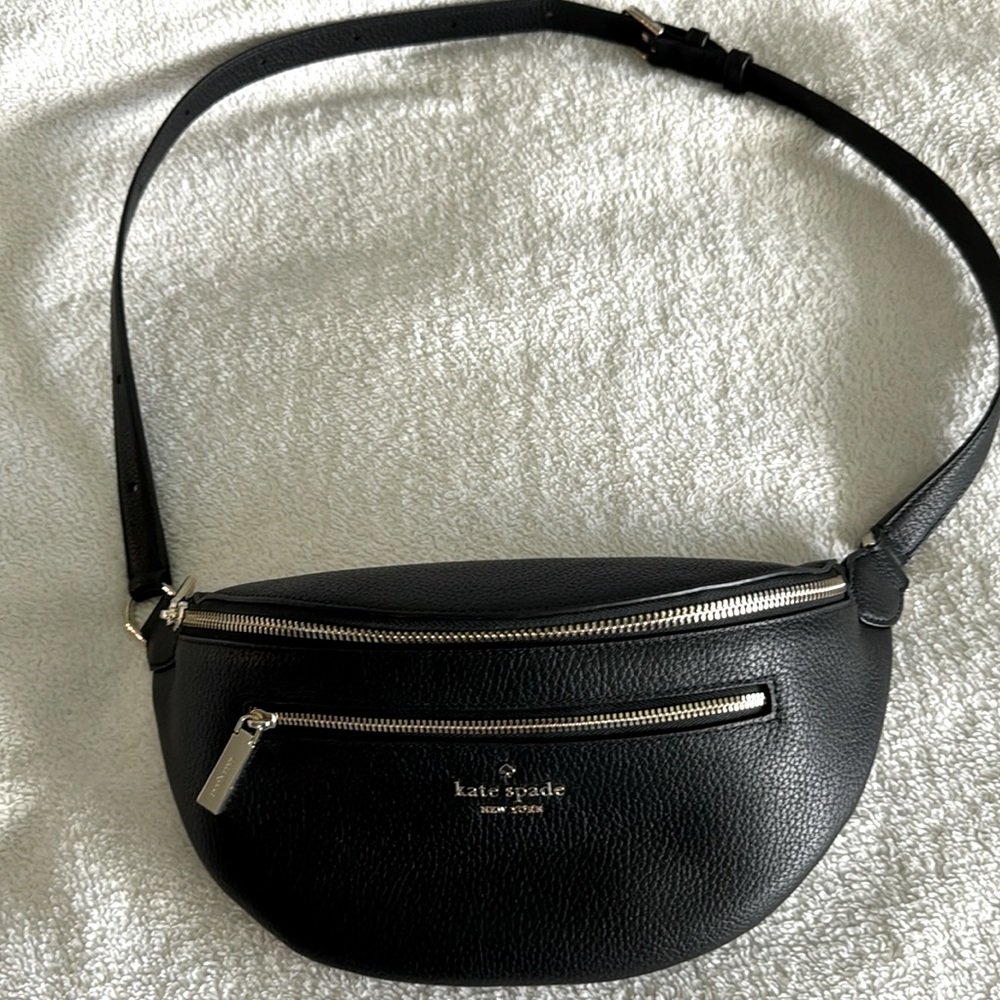 Black Kate Spade belt bag